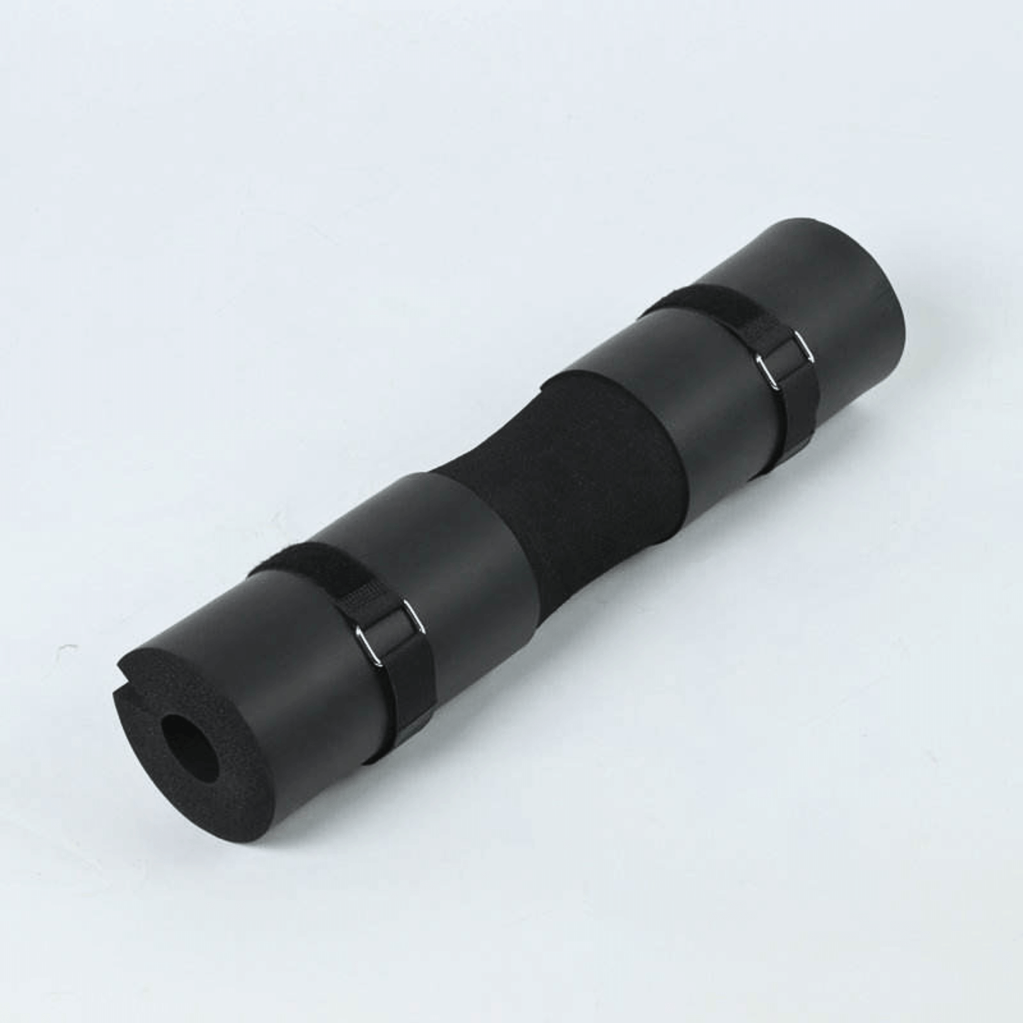 Barbell pad designed for squats, hip thrusts, and weightlifting, featuring high-density foam and ergonomic design.